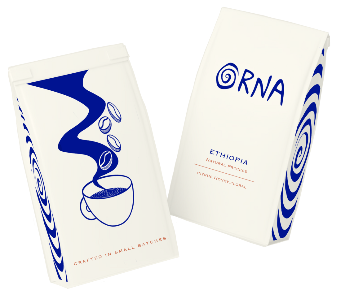 ORNA Ethiopia coffee bag